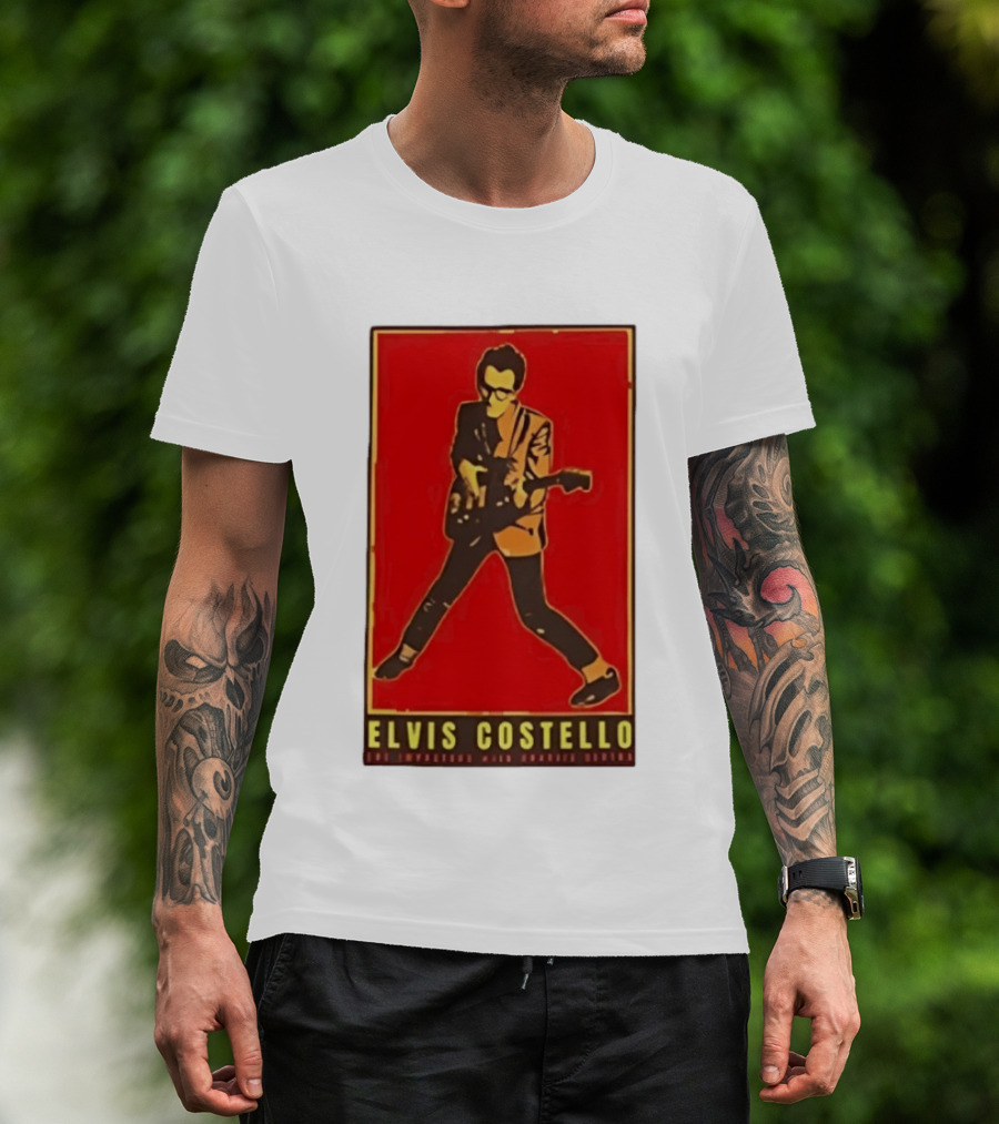 Elvis Costello And The Im S With Charlie Sexton Vintage Music T-Shirt