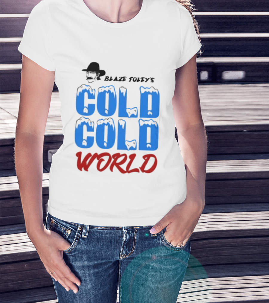 Blaze Foley's Cold Cold World Country Music T-Shirt