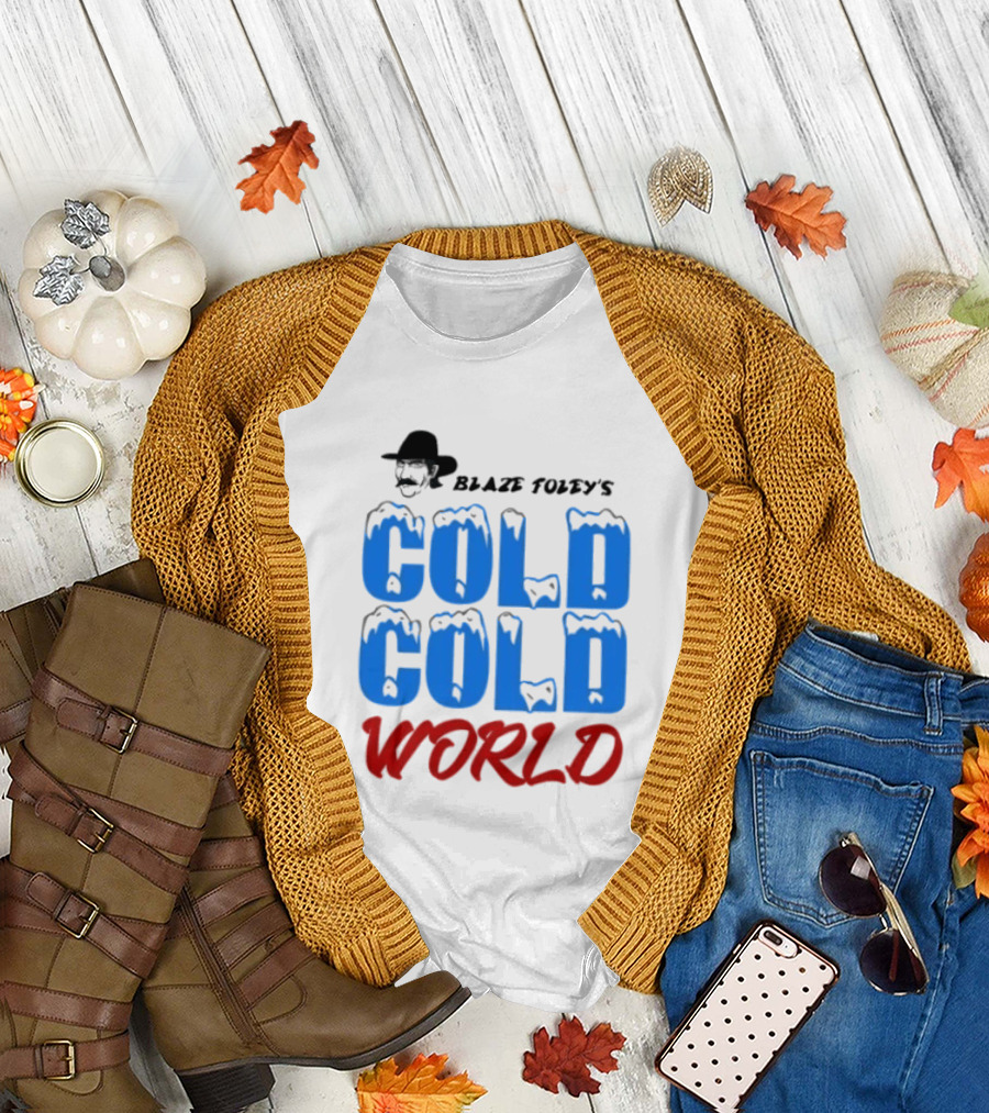 Blaze Foley's Cold Cold World Country Music T-Shirt