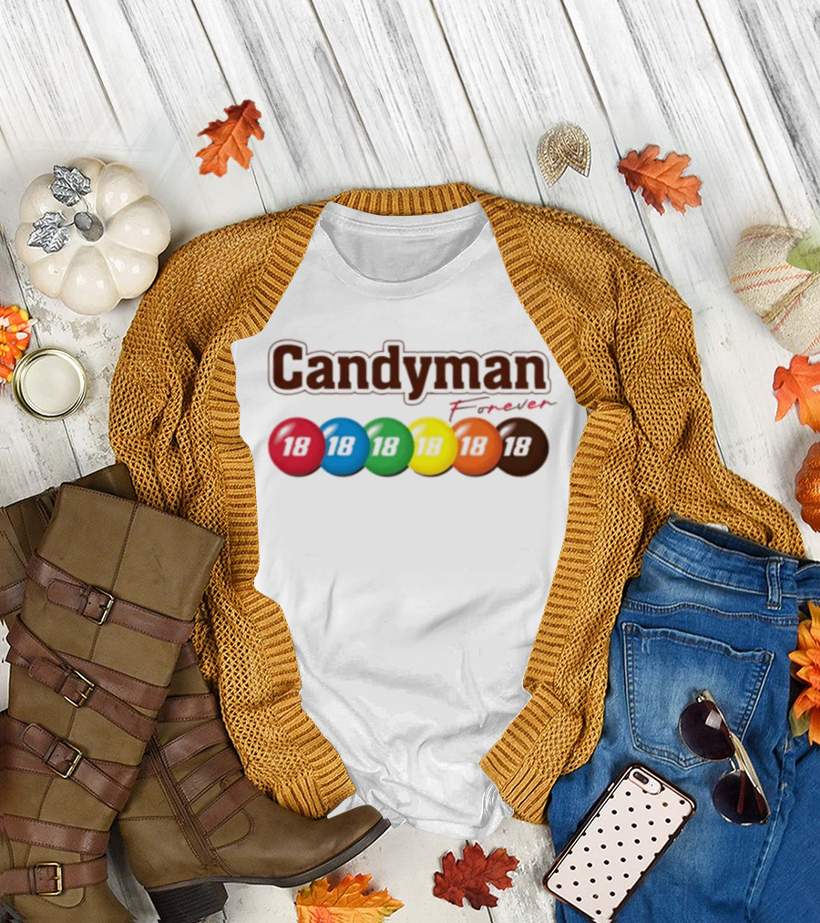 Candyman Forever 18 Horror Movie Colorful Candies T-Shirt