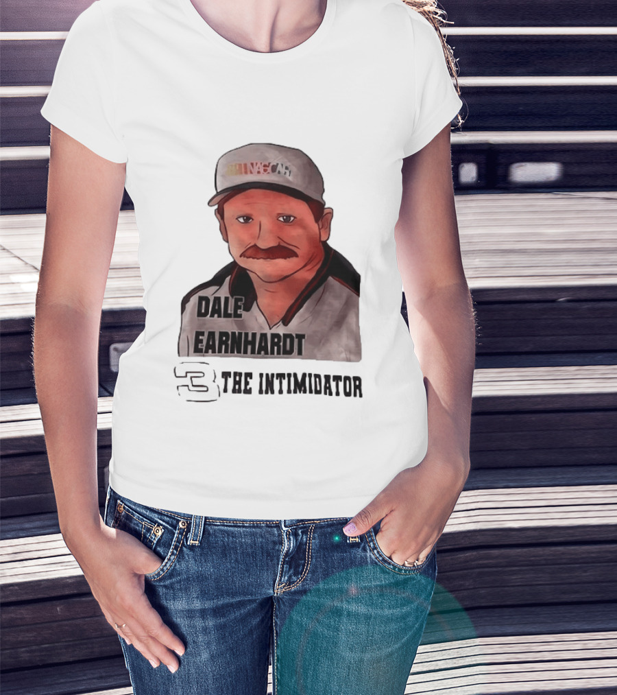 Dale Earnhardt 3 NASCAR The Intimidator T-Shirt