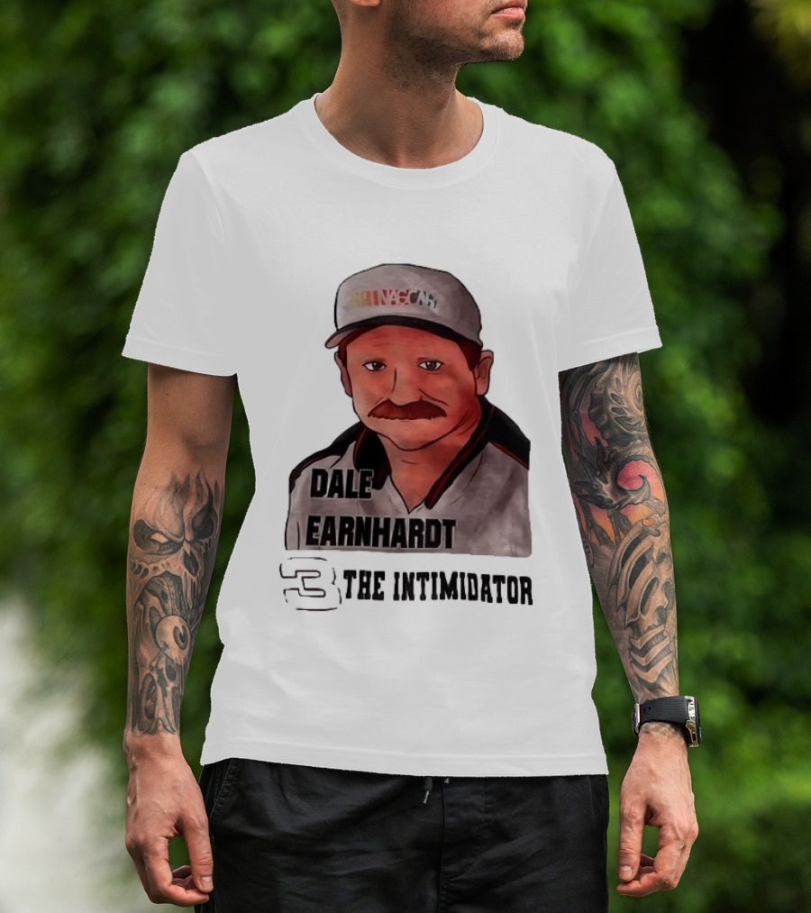 Dale Earnhardt 3 NASCAR The Intimidator T-Shirt