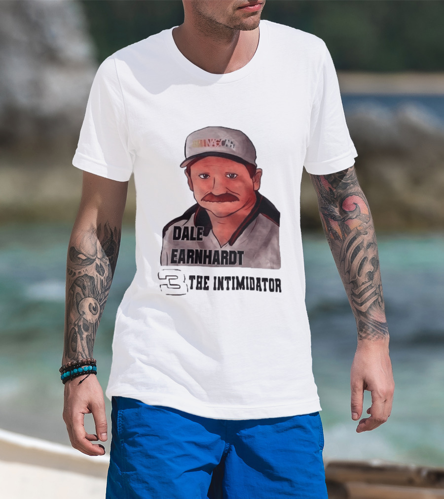 Dale Earnhardt 3 NASCAR The Intimidator T-Shirt