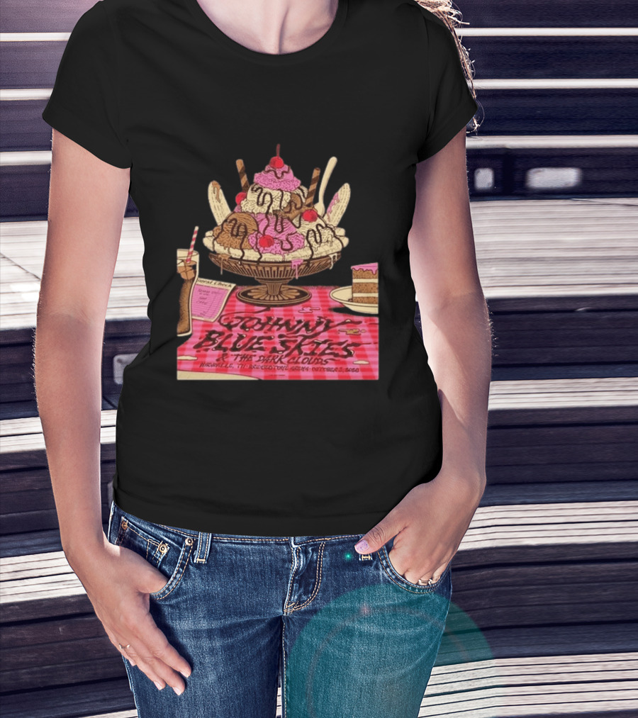 Johnny Blue Skies & The Dark Clouds Nashville Bridgestone Arena Event October 2 2026 T-Shirt