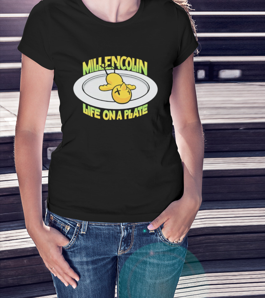 Millencolin Life On A Plate Punk Rock Album Art Yellow Duck T-Shirt