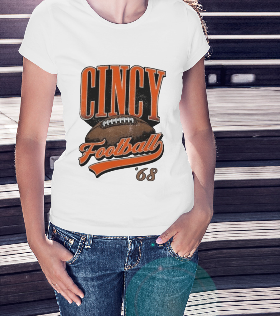 Cincinnati Bengals Cincy Football 68 T-Shirt