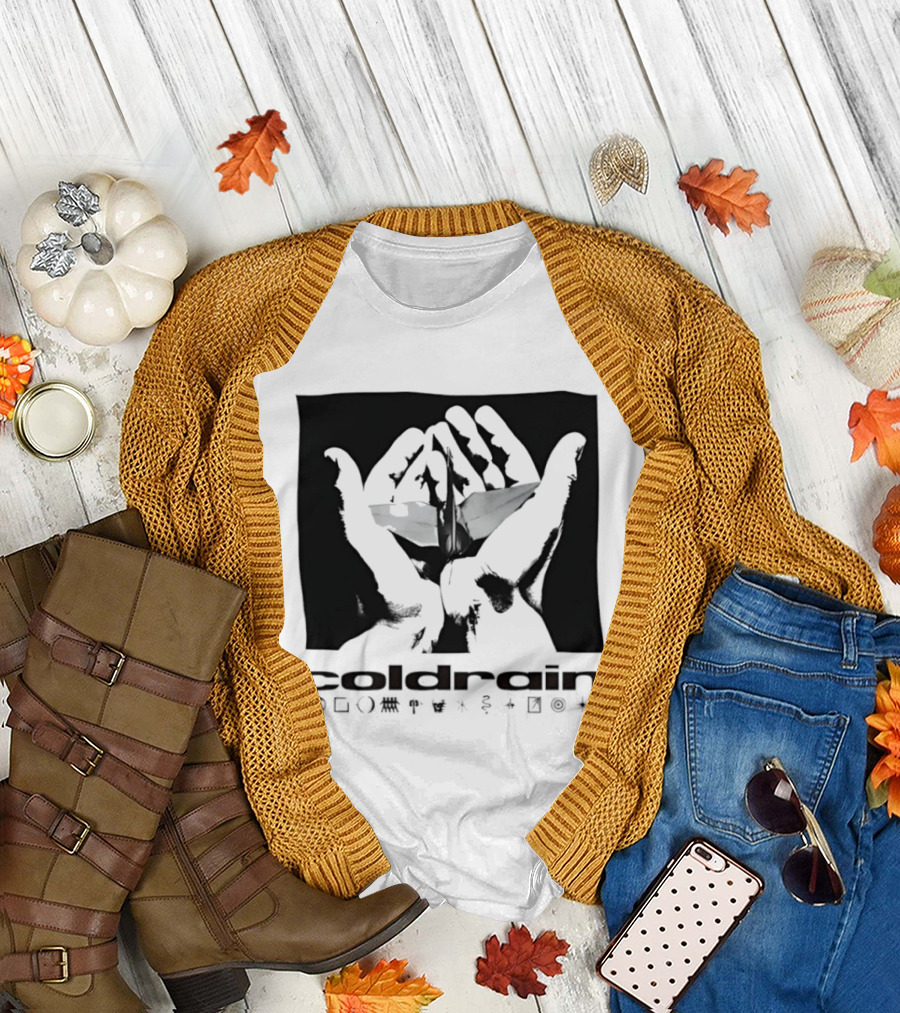 Coldrain Origami Hands Japanese Rock Band T-Shirt