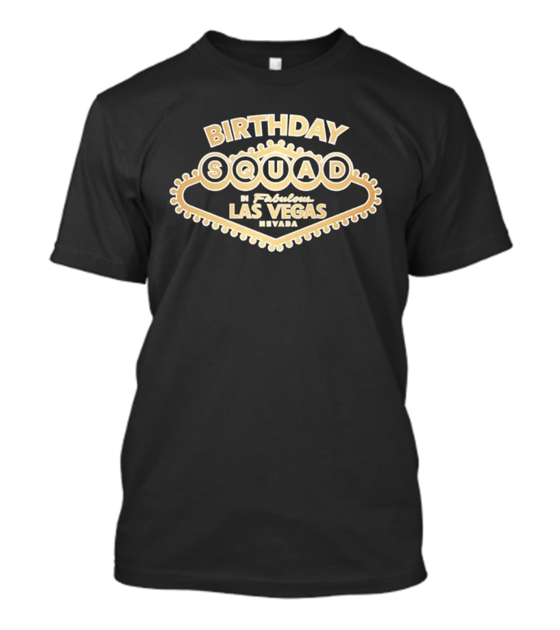 Birthday Squad Fabulous Las Vegas Nevada Celebration T-Shirt