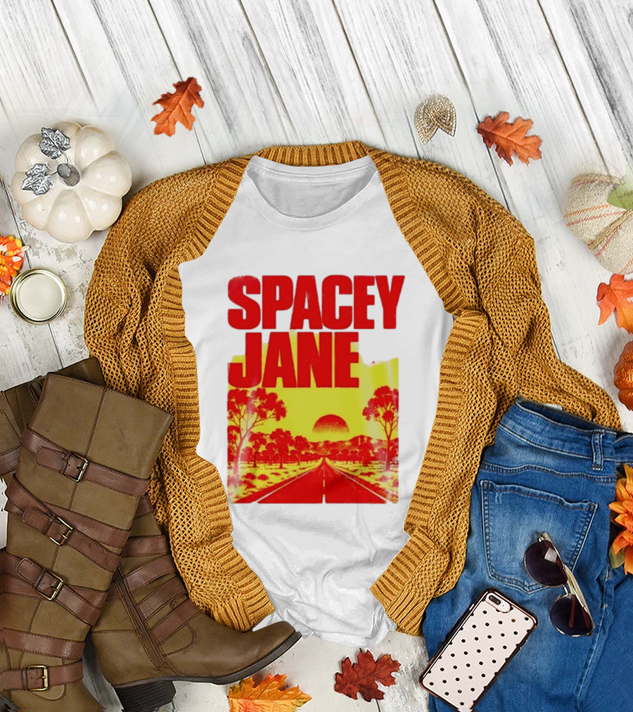 Spacey Jane Live Tour Australian Outback Sunset Scene T-Shirt