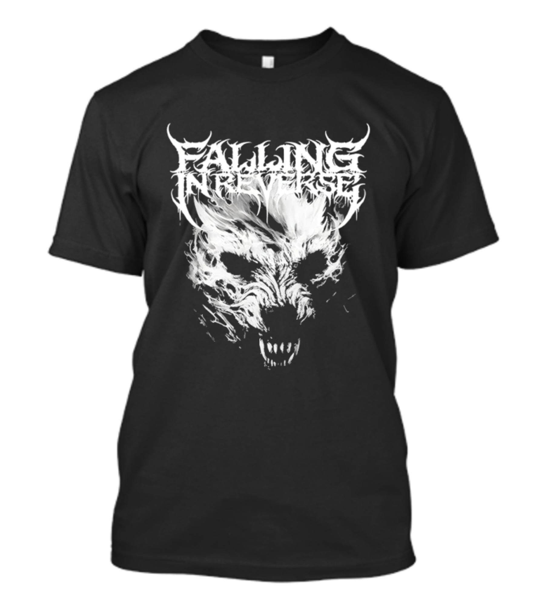 Falling In Reverse Wolf Band Rock Metal T-Shirt