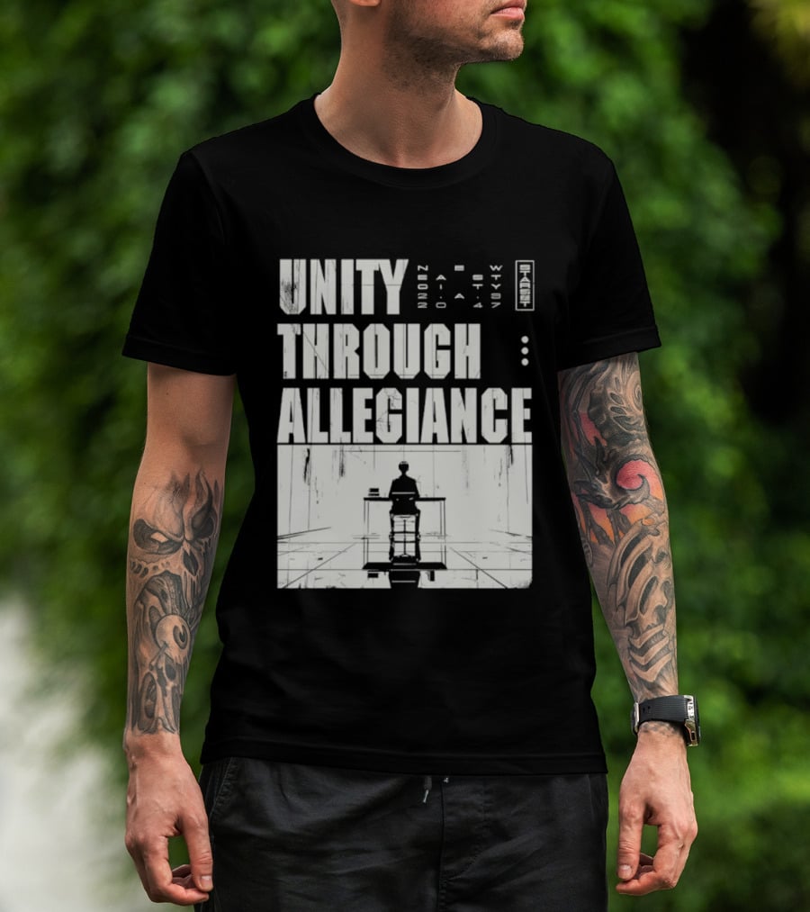 Unity Through Allegiance Neon Starset AIO T-Shirt