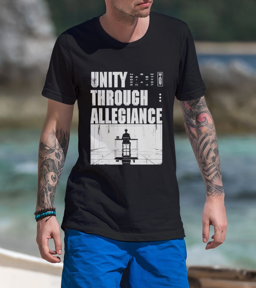 Unity Through Allegiance Neon Starset AIO T-Shirt