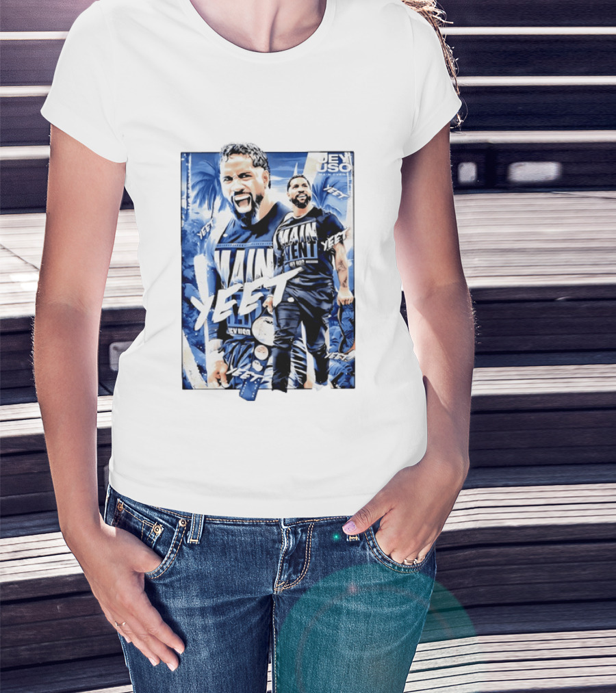 YEET Main Event Jey Uso WWE 2025 T-Shirt