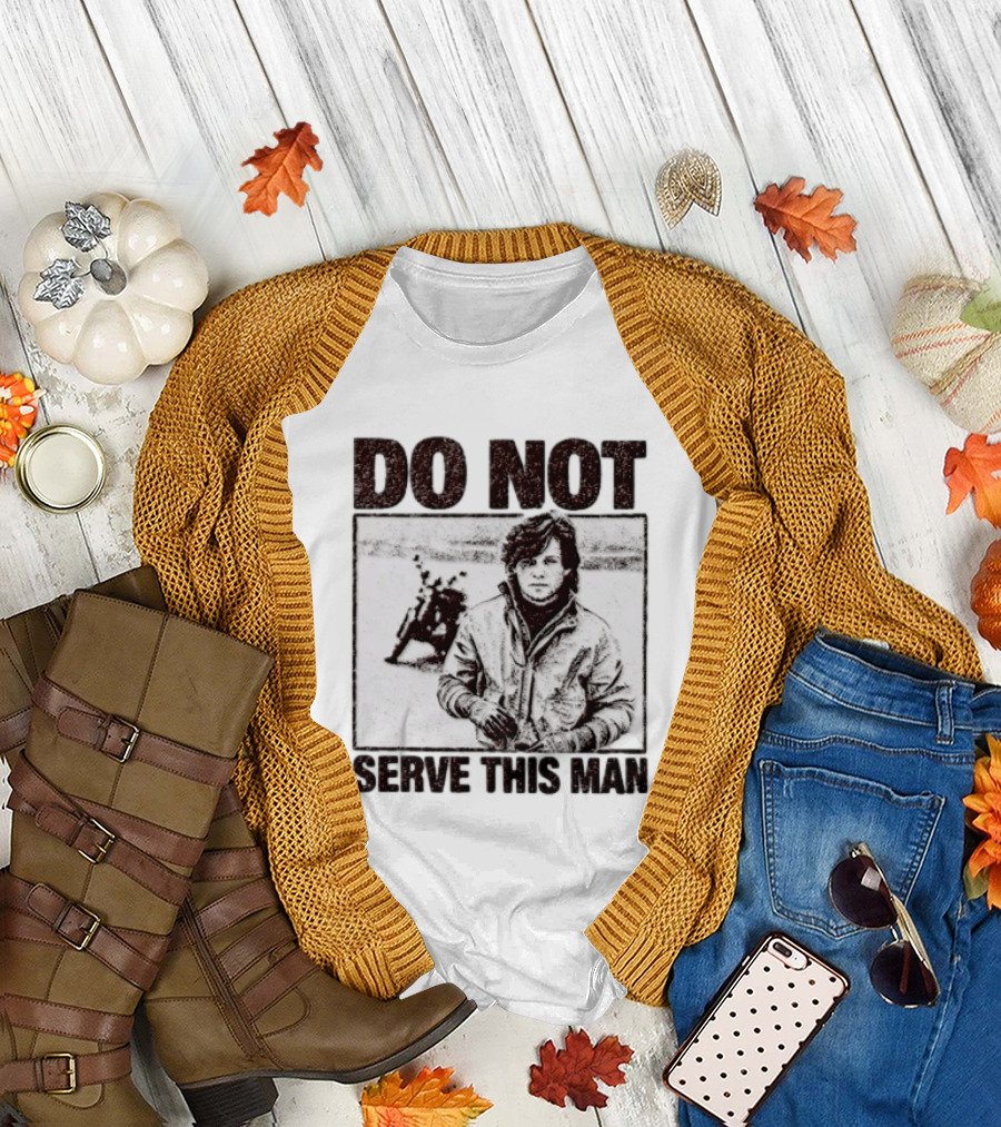 DO NOT SERVE THIS MAN Motorcycle T-Shirt