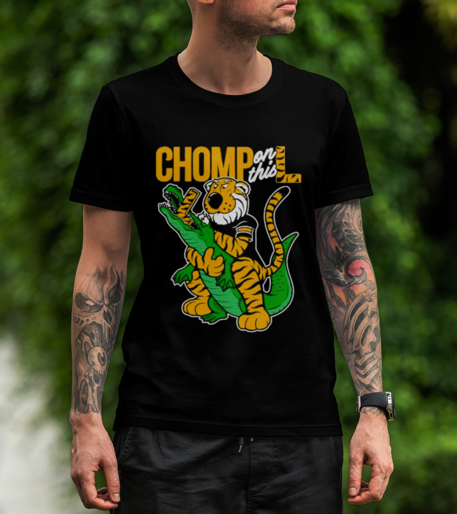 Chomp On This L Mizzou Tigers Beat Gators T-Shirt