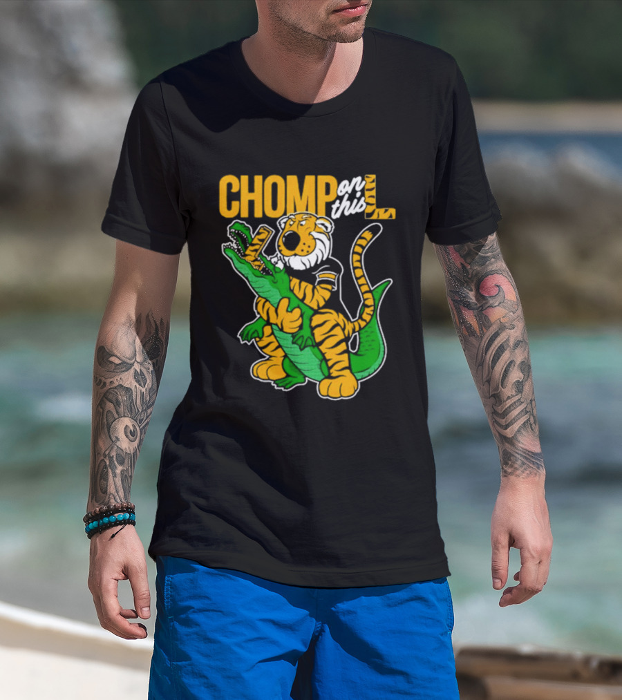 Chomp On This L Mizzou Tigers Beat Gators T-Shirt