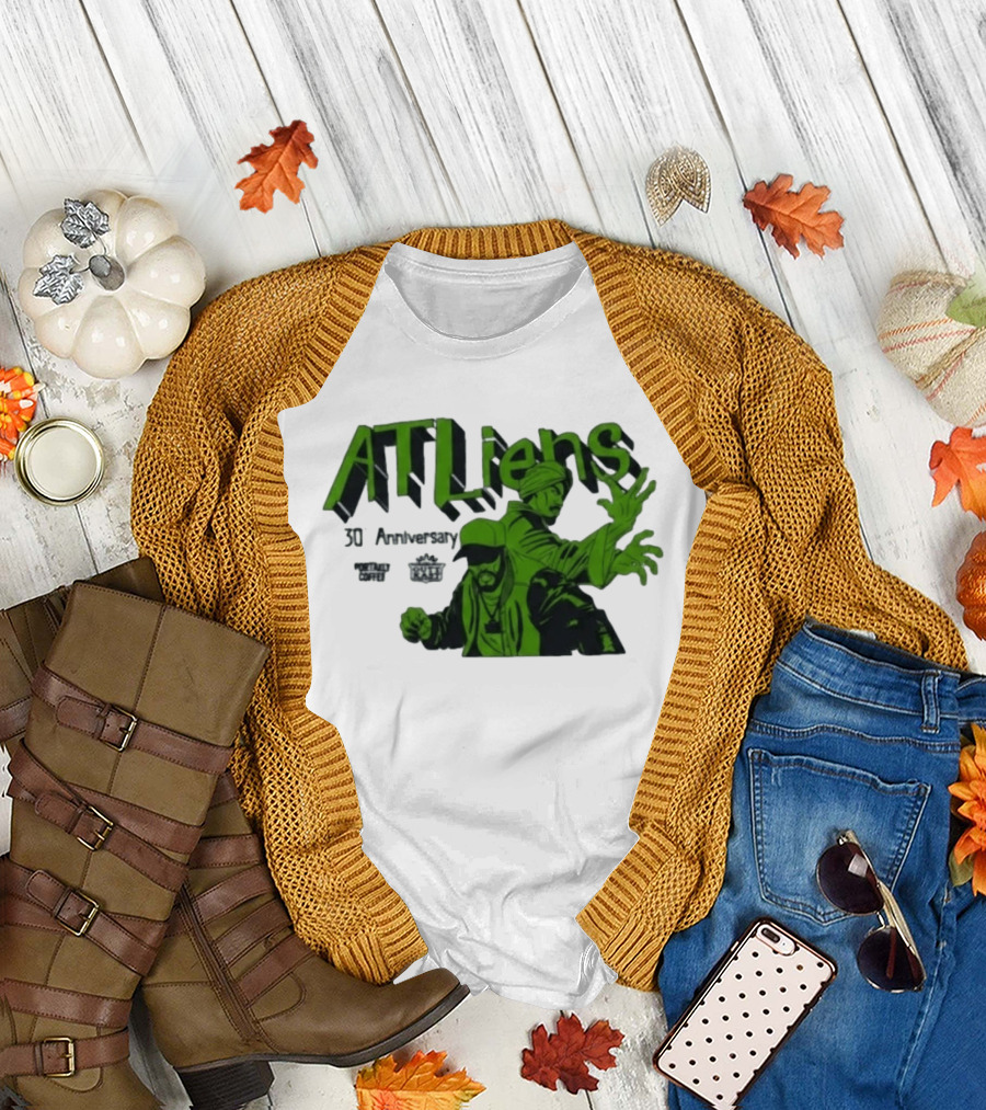 Outkast ATLiens 30th Anniversary Portaely Coffee Hip Hop Legends 90s Rap T-Shirt