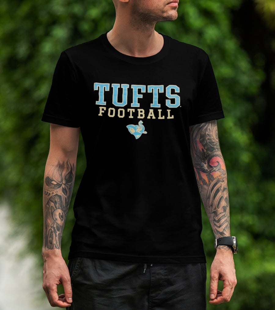 Tufts Jumbos Football NCAA Massachusetts Vintage Team Spirit T-Shirt
