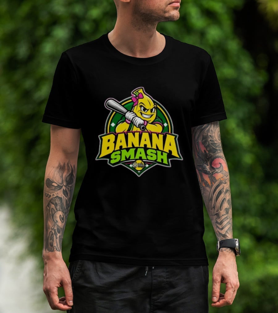 Banana Smash Uncle Charlie's Softball T-Shirt