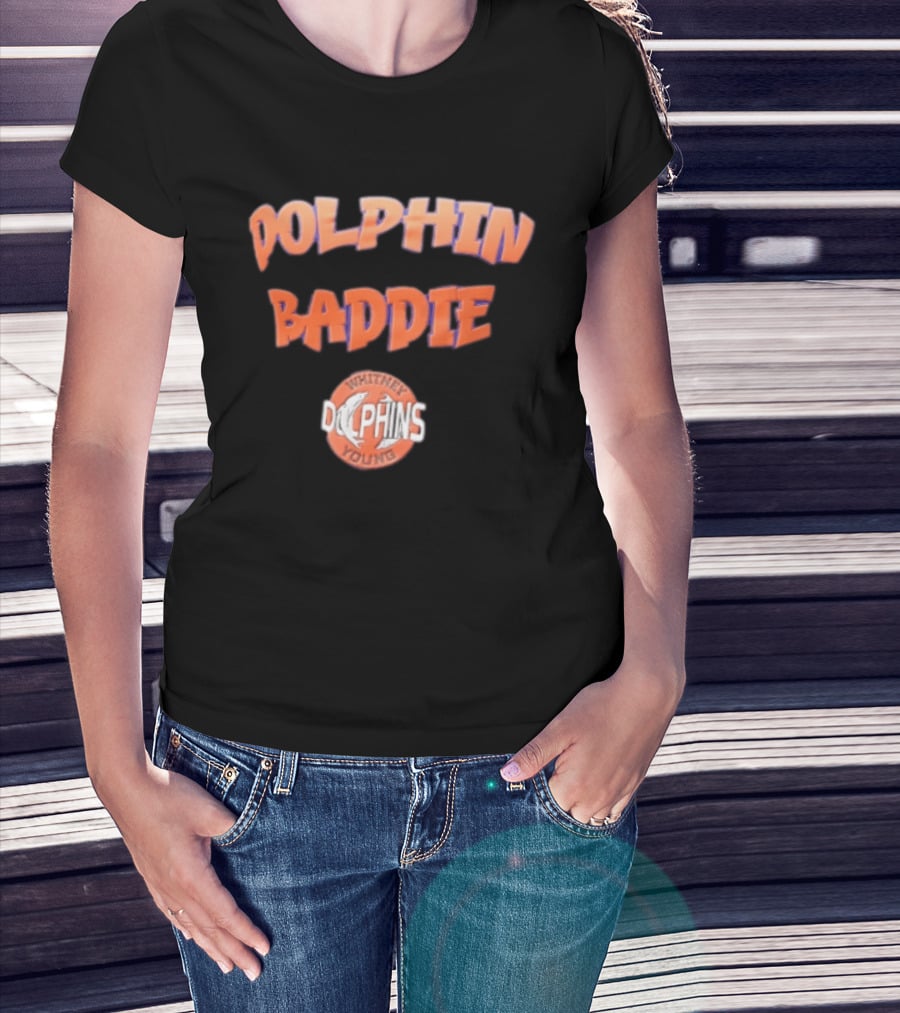 Miami Dolphins Dolphin Baddie Whitney Young T-Shirt
