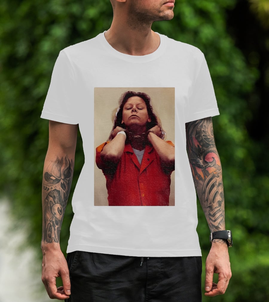 Aileen Wuornos True Crime Iconic Orange Jumpsuit Political T-Shirt