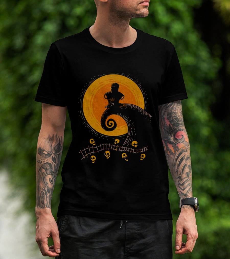 Monty Python And The Holy Grail Meets The Nightmare Before Christmas T-Shirt