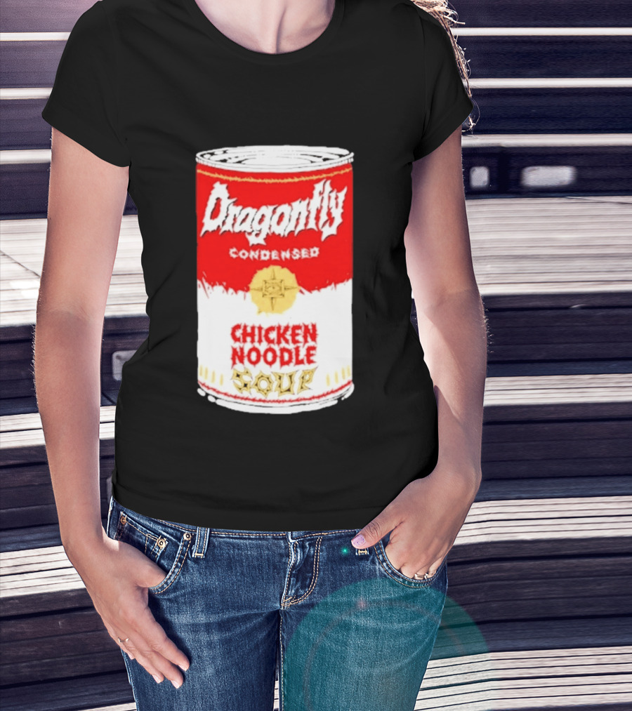 Dragonfly Condensed Chicken Noodle Soup T-Shirt