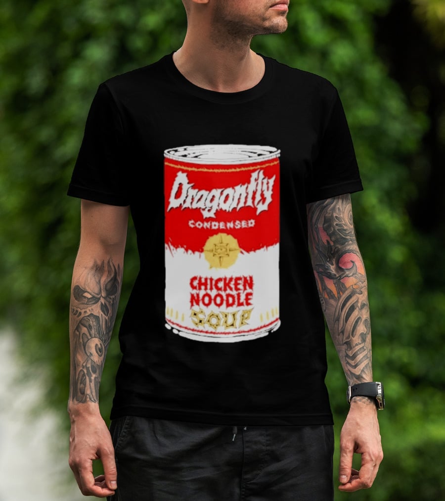 Dragonfly Condensed Chicken Noodle Soup T-Shirt
