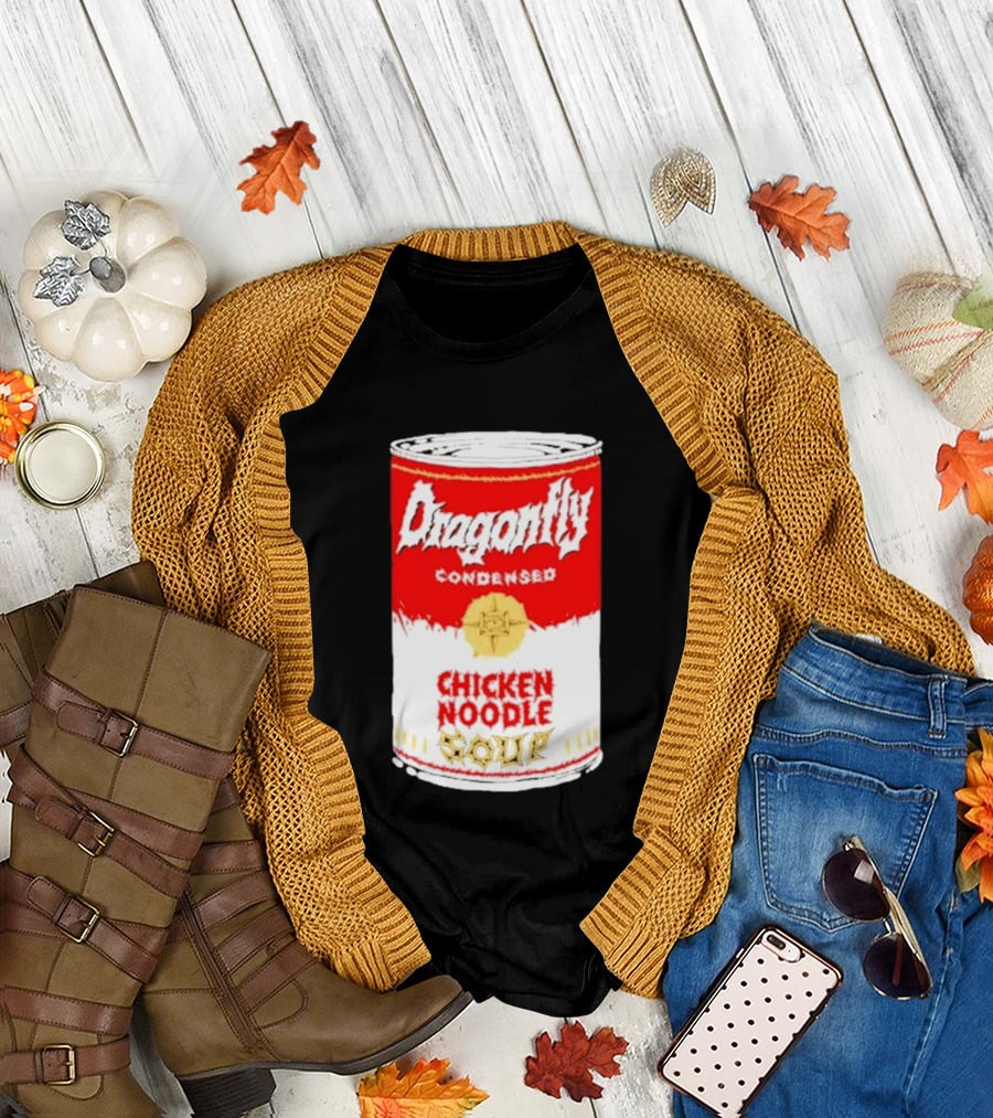 Dragonfly Condensed Chicken Noodle Soup T-Shirt