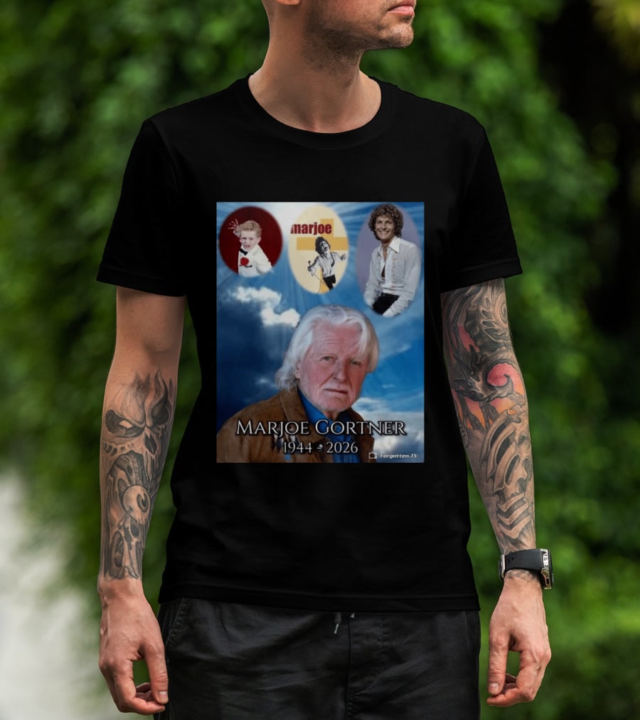 Marjoe Gortner 1944 2026 Forgotten TV Tribute Collage T-Shirt