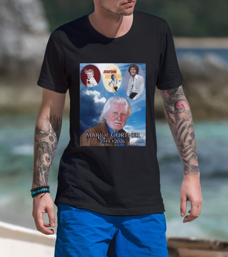 Marjoe Gortner 1944 2026 Forgotten TV Tribute Collage T-Shirt