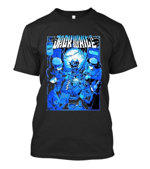 Jack White Fake Tides The Sound Rock Music Skeleton Surgeons T-Shirt