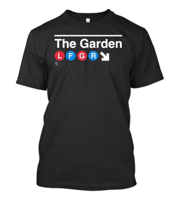 New York Rangers The Garden Subway LFGR T-Shirt