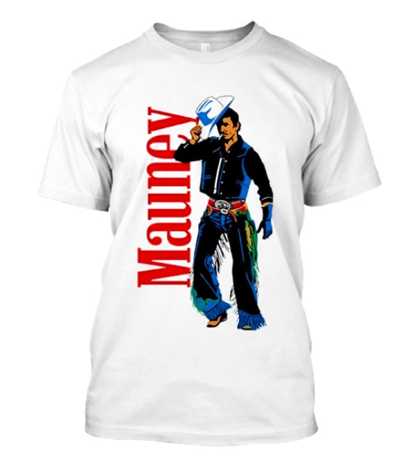 JB Mauney Bull Rider Cowboy Style Western T-Shirt