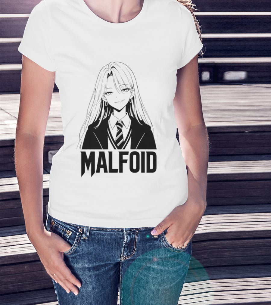 Malfoid Anime Wizard School Manga T-Shirt