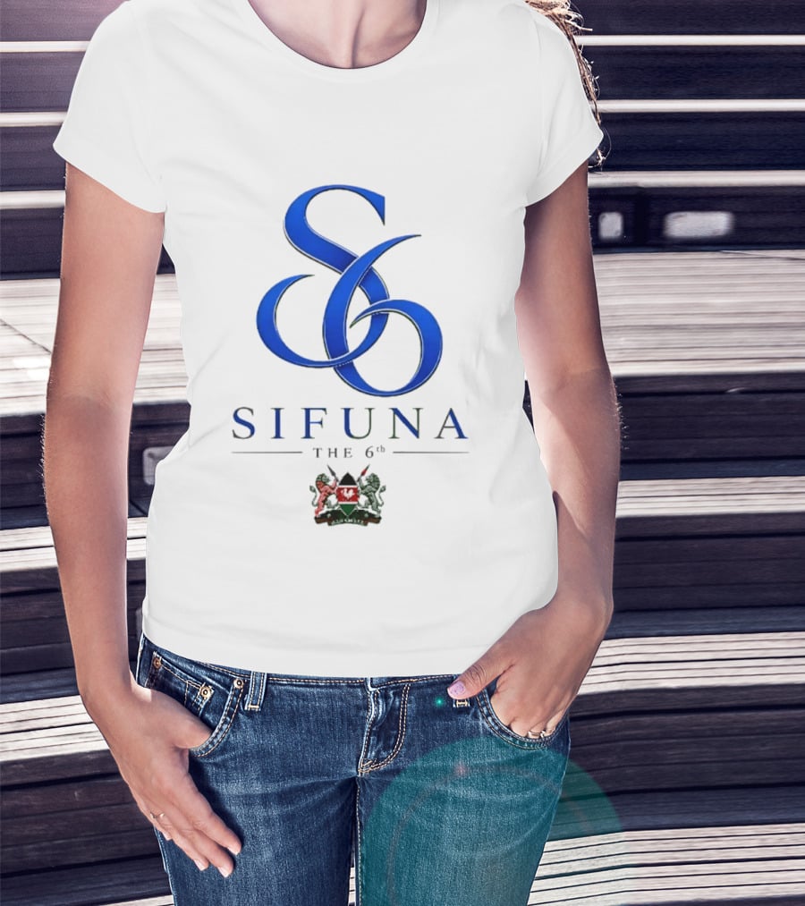 Sifuna 6th Blue Crest With Shield T-Shirt