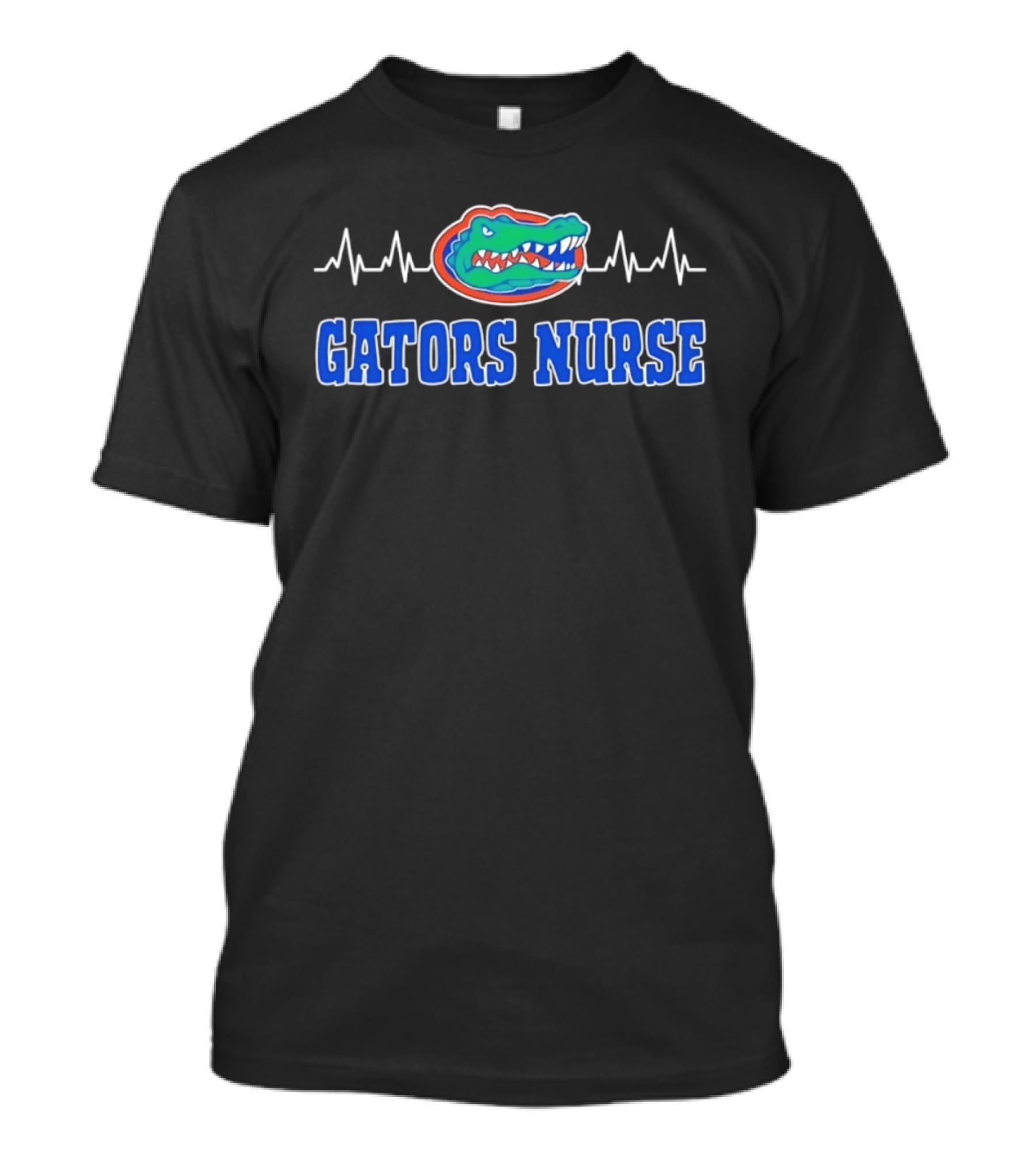 Gators Nurse Heartbeat Florida Medical College Sports T-Shirt