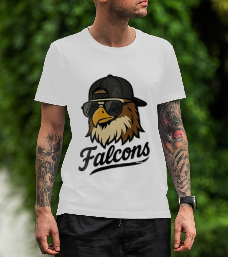 Falcons Eagle Sunglasses Baseball Cap T-Shirt