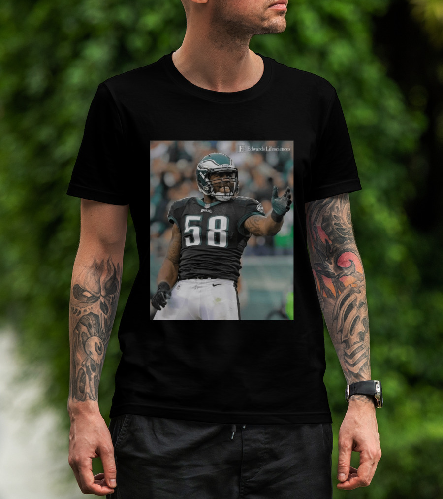 Philadelphia Eagles Legend Trent Cole Happy Birthday Celebration T-Shirt