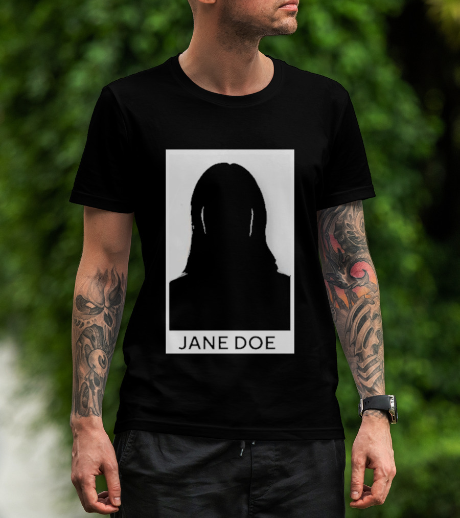 Justice For Jane Doe Silhouette Recognition Movement T-Shirt