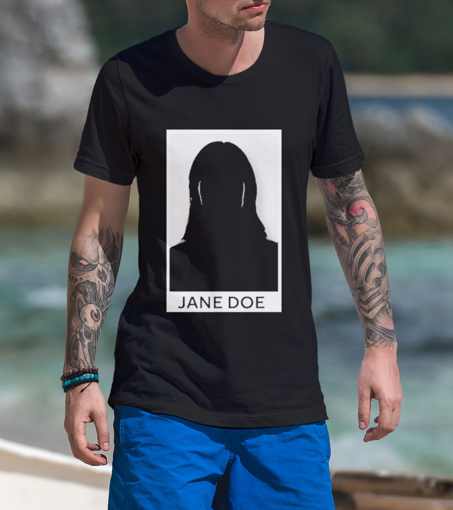 Justice For Jane Doe Silhouette Recognition Movement T-Shirt