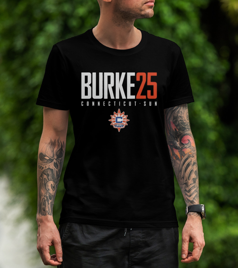 Connecticut Sun Burke 25 WNBA Basketball T-Shirt