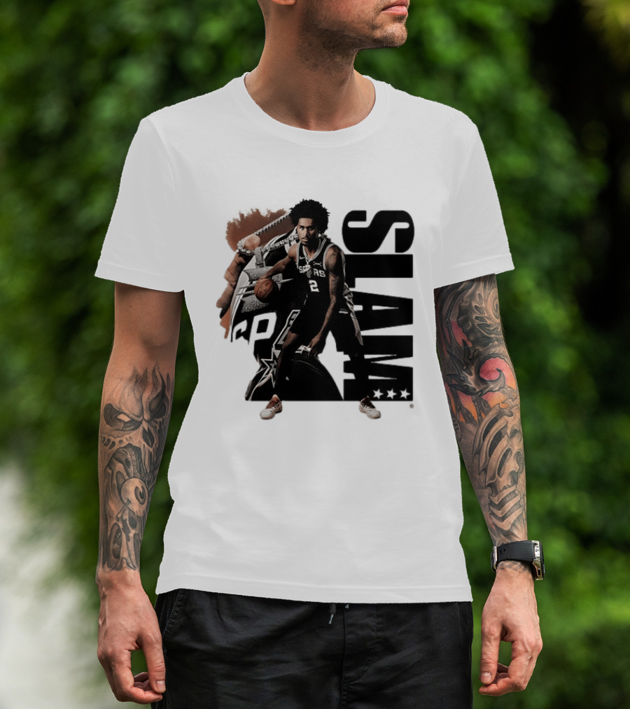 Dylan Harper 2 San Antonio Spurs SLAM 264 NBA Basketball T-Shirt