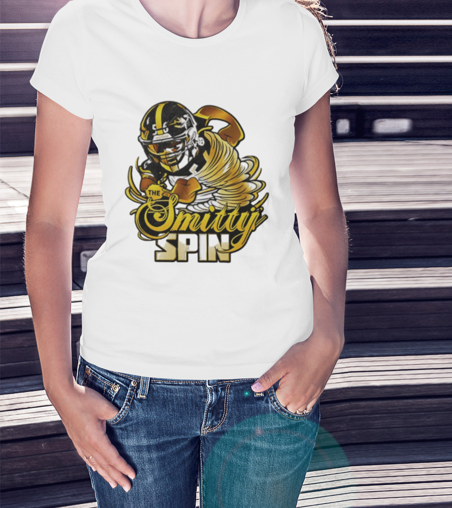 Smittyj Spin Alex Highsmith Pittsburgh Steelers Football T-Shirt