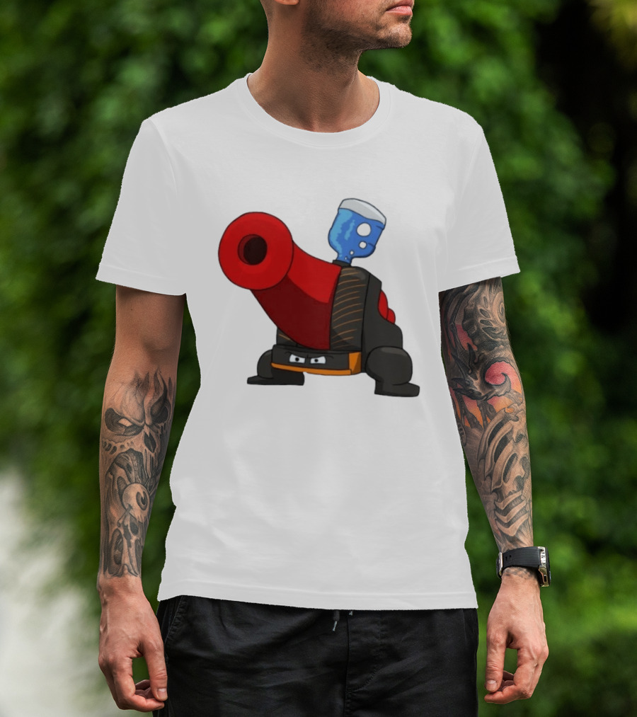 Tampa Bay Buccaneers Inspired Blastoise Pokemon T-Shirt
