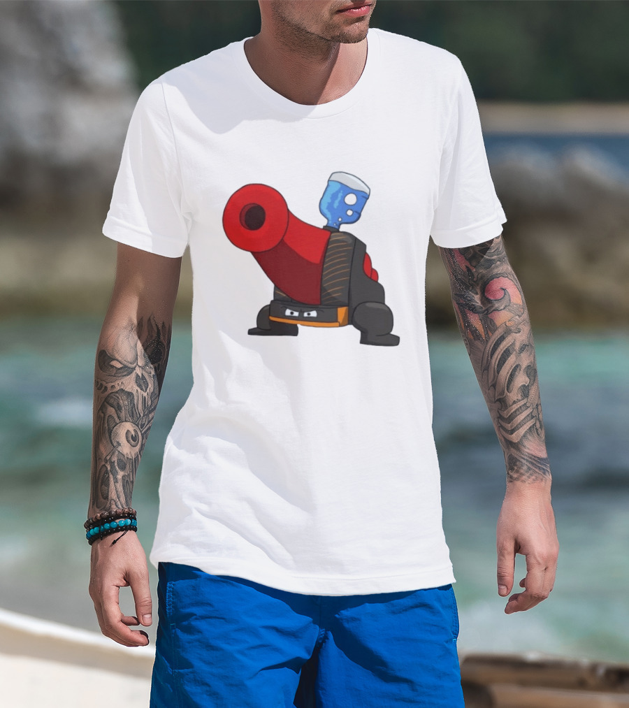 Tampa Bay Buccaneers Inspired Blastoise Pokemon T-Shirt