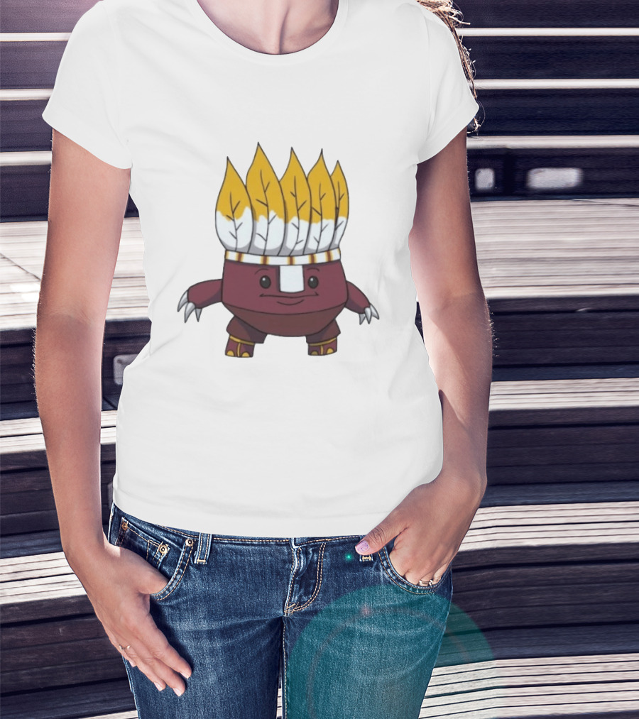 Washington Commanders Pokemon Cartoon T-Shirt