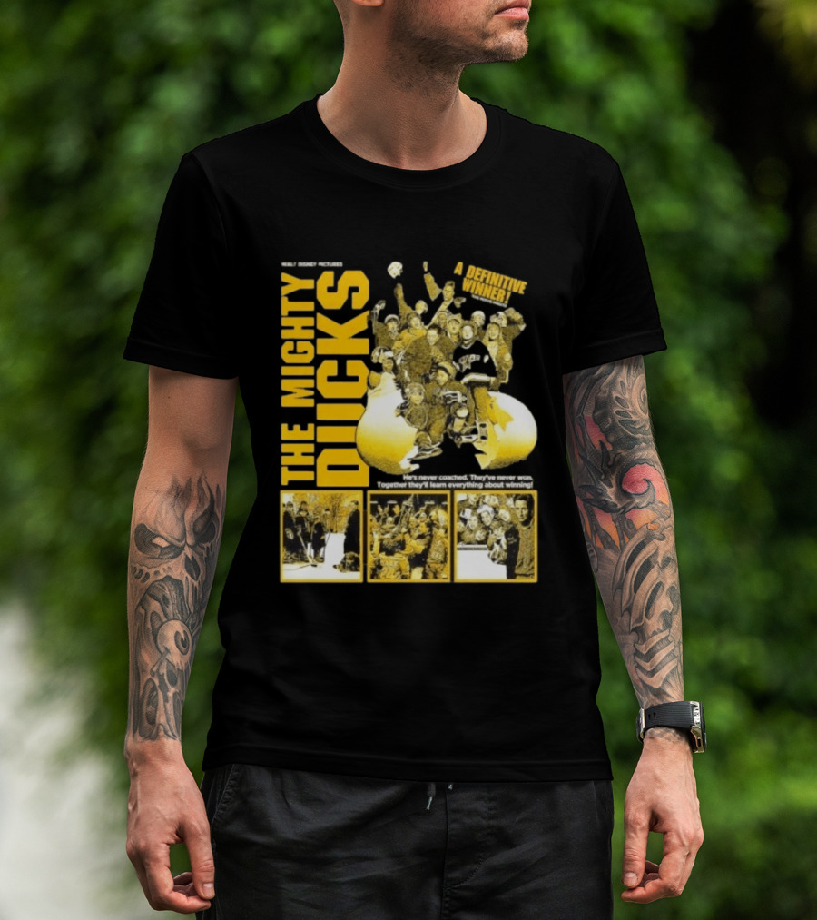 Walt Disney Pictures The Mighty Ducks Movie A Definitive Winner T-Shirt