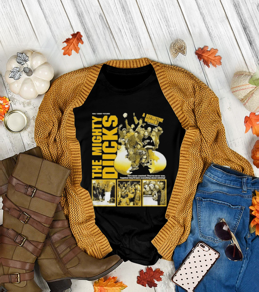 Walt Disney Pictures The Mighty Ducks Movie A Definitive Winner T-Shirt