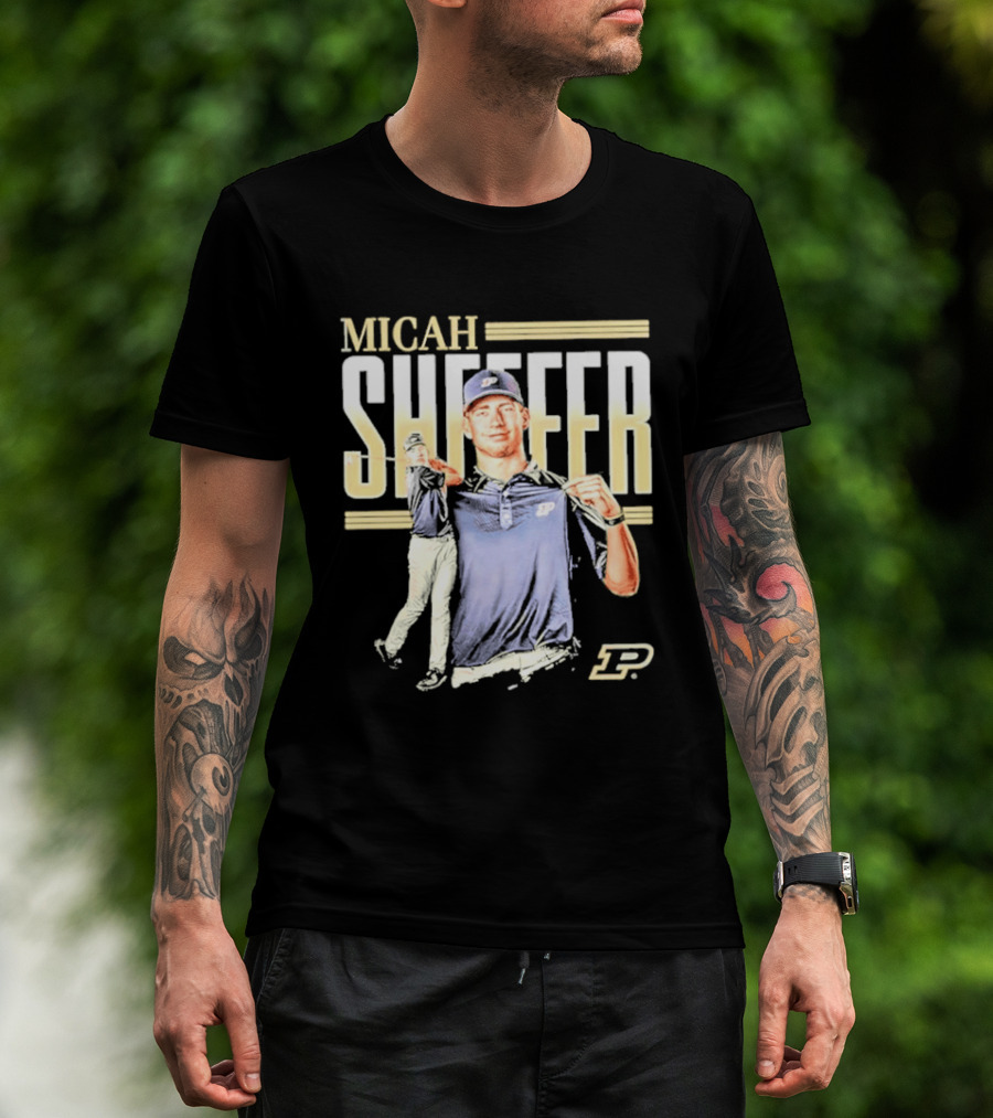 Micah Sheffer Purdue Boilermakers NCAA Men's Golf T-Shirt